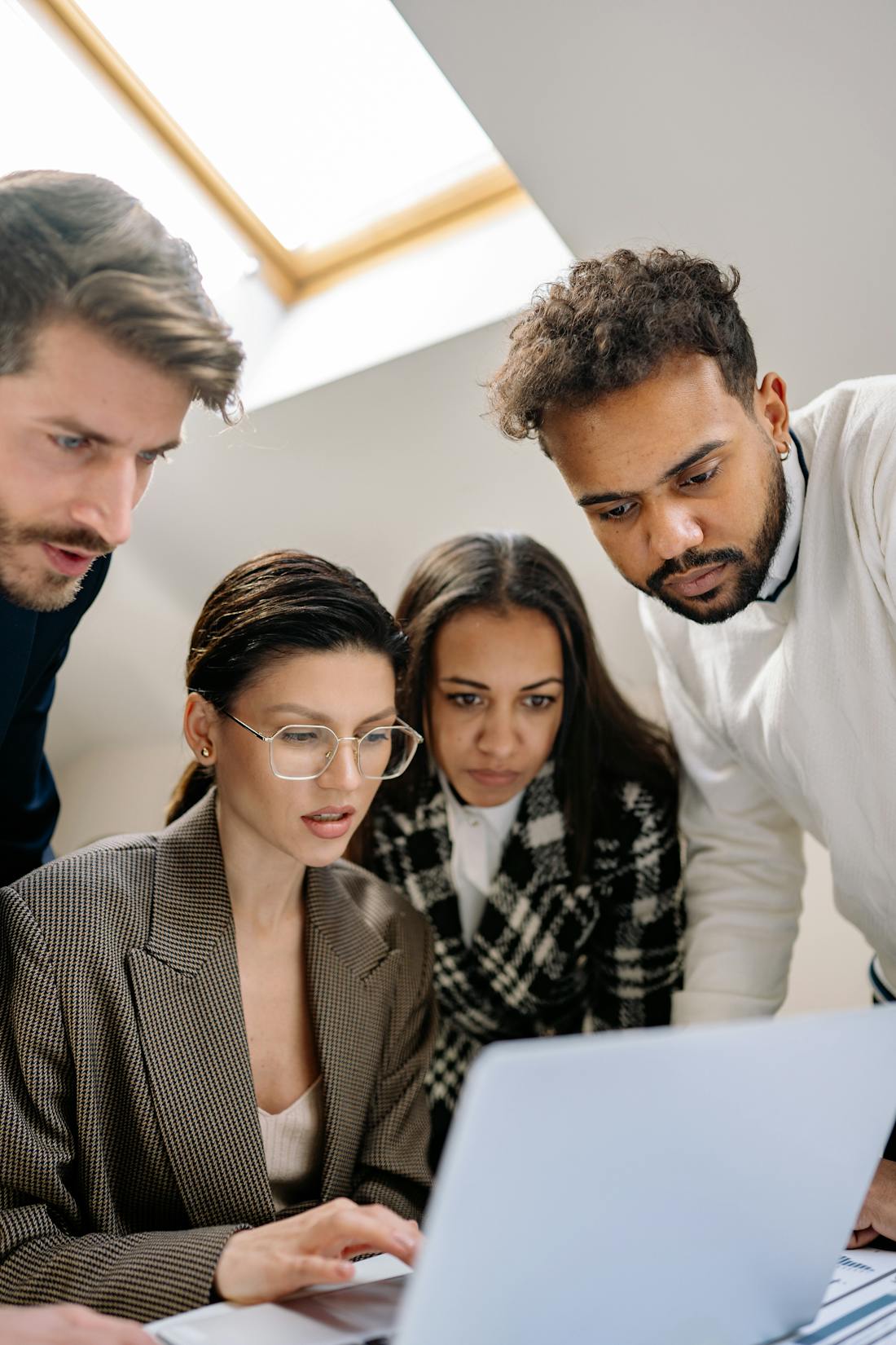 Members of the Daily Media Group team working together